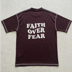 XFORD FAITH Front & Back Printed T-Shirt – Premium Washed Black | Streetwear Edition